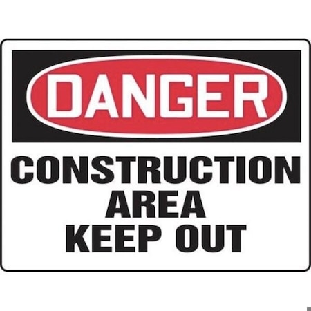 Accuform BIGSIGNS OSHA DANGER SAFETY SIGN MCRT012XP MCRT012XP